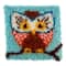 Trousse de tapis au point noué de Wonderart, hibou « Sifflement de si »